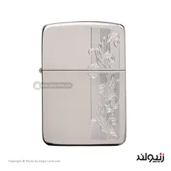 Zippo 49558 Sterling Silver Herringbone Filigree Design