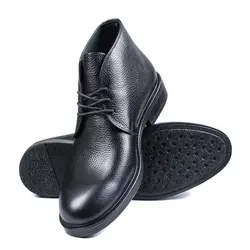 کفش نیم بوت مردانه چرم مدل K5