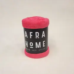 پتو افرا AFRA هوم مدل بهاره لاونزا رنگ صورتی - کالای خواب معبودی