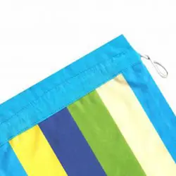 کیسه سبزی 2 تکه رزین تاژ طرح رابید آبی کتان