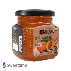 مربای پوره زردآلو هوم لند (HOME LAND)