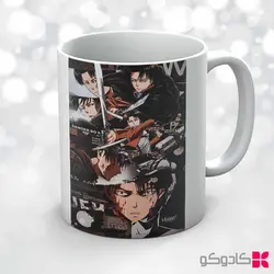 ماگ انیمه اتک ان تایتان کد 48046