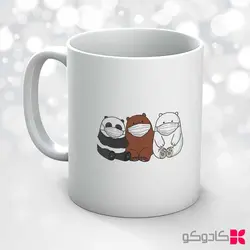 ماگ طرح دوستانه کد 31049