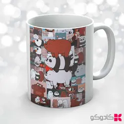 ماگ طرح دوستانه کد 31048