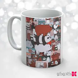 ماگ طرح دوستانه کد 31048