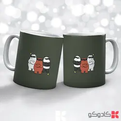 ماگ طرح دوستانه کد 31047