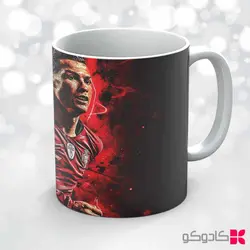 ماگ طرح رونالدو کد 56401