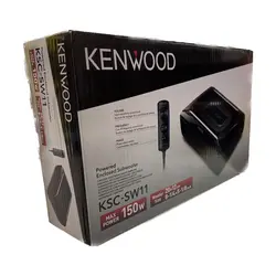 ساب باکس اکتیو کنوود KENWOOD KSC-SW11 - فروشگاه لوازم صوتی و تصویری خودرو