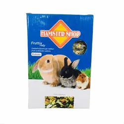 تشویقی آجیلی با تخمه خرگوش، خوکچه و همستر برند HAMSTERSHOP