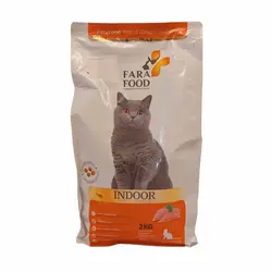 غذای خشک گربه خانگی مرغ و برنج برند FaraFood