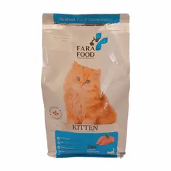 غذای خشک بچه گربه مرغ و برنج برند FaraFood
