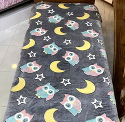 پتو ژله ای مسافرتی شبرنگ یک نفره