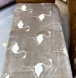پتو ژله ای مسافرتی شبرنگ یک نفره