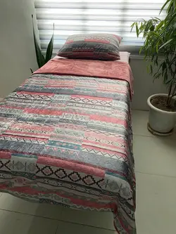ست پتو و روبالشی صبا طرح اسپرت