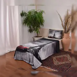 ست پتو و روبالشی صبا طرح ایفل
