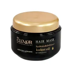 ماسک مو بدون سولفات موی خشک kukui oil گلامور - ئیلاشاپ
