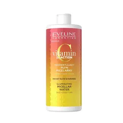 میسلار واتر پاک کننده و احیا کننده ویتامین سی سه کاره اولاین Eveline - ئیلاشاپ