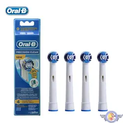 سری یدک مسواک برقی اورال-بی مدل Precision Clean New بسته 4 عددی