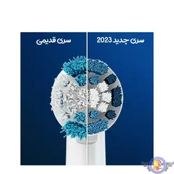 سری یدک مسواک برقی اورال-بی مدل Precision Clean New بسته 4 عددی