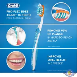 مسواک اورال-بی Pro-flex مدل Pro-Expert بسته دو عددی