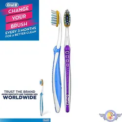 مسواک اورال-بی Pro-flex مدل Pro-Expert بسته دو عددی