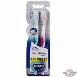 مسواک اورال-بی Gum &amp; Enamel Care بسته دو عددی