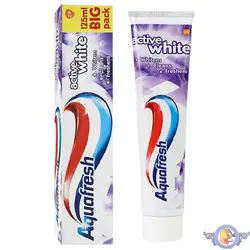 خمیر دندان آکوا فرش مدل Active White حجم 125ml