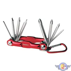 مجموعه 8 عددی پیچ گوشتی تاشو رونیکس مدل RH-2901