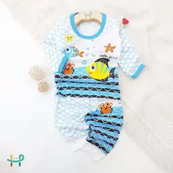 بلوز شلوار ماهی و خرچنگ