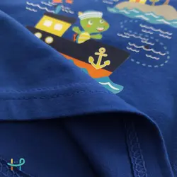 تیشرت شلوارک لاک پشت قایقران