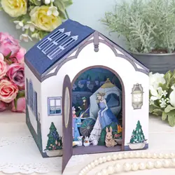 ماکت مینیاتوری مدل کاردستی ساختنی طرح سیندرلا