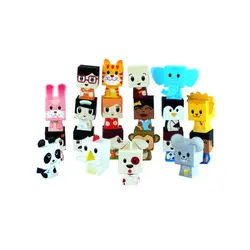 عروسک های انگشتی مدل کاردستی ساختنی مجموعه 20 عددی