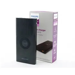 شارژر همراه وایرلس فیلیپس مدل DLP6643C ظرفیت 10000 میلی آمپر ساعتPhilips Wireless charger Power Bank 10000mAh DLP6643C