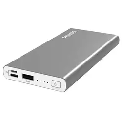 شارژر همراه فیلیپس مدل DLP6710 ظرفیت 10000 میلی آمپر ساعتPhilips DLP6710 10000MAh Power Bank