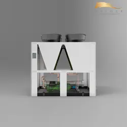 چیلر 360 تن اسکرو دو مدار 910022Y - نسیم تهویه آروند