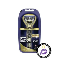 خودتراش ژیلت پنج تیغه فیوژن پاورگلد ادیشن | Fusion Proglide Power Golden Edition