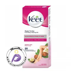نوار موبر بدن ویت مخصوص پوست نرمال 20 عددی Veet