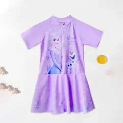 مایو دخترانه مدل دامن دار طرح السا