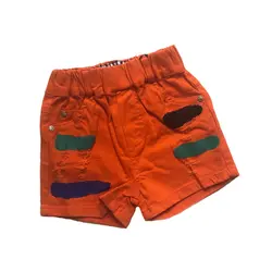 شورت کتان بچه گانه رنگی