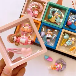 ست گیره مو بچه گانه طرح عروسکی