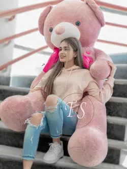 خرس دو متری کرم رنگ