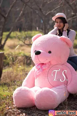 خرس دو متری کرم رنگ