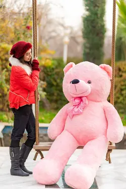 خرس دو متری کرم رنگ