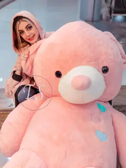 خرس دو متری کرم رنگ