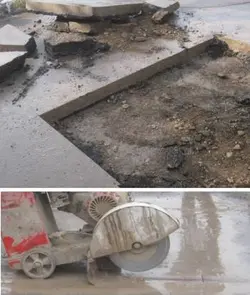 نکات متره و برآورد کاتر و تخریب آسفالت