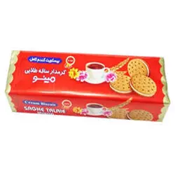 بیسکویت  کرمدار وانیلی ۱۹۲ گرمی ساقه طلایی مینو