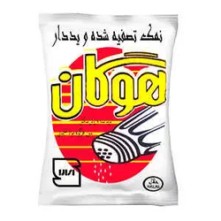 نمک تصفیه شده و یددار 700 گرمی هوگان
