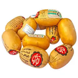 سوسیس کوکتل طلایی گوشت قرمز 55 درصد 5 عددی توژی