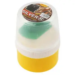 واکس کفش لیوانی شفاف سیلور