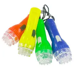 چراغ قوه رنگی پلاستیکی